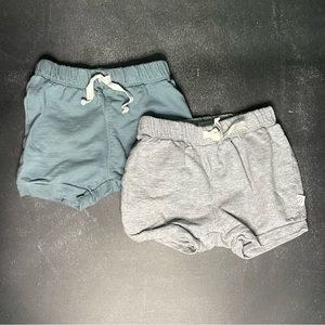 Little Planet Carter Organic Cotton Shorts 2 Pack 12mo
